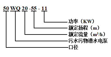 WQ高揚程汙水汙物潛水電泵(圖1)